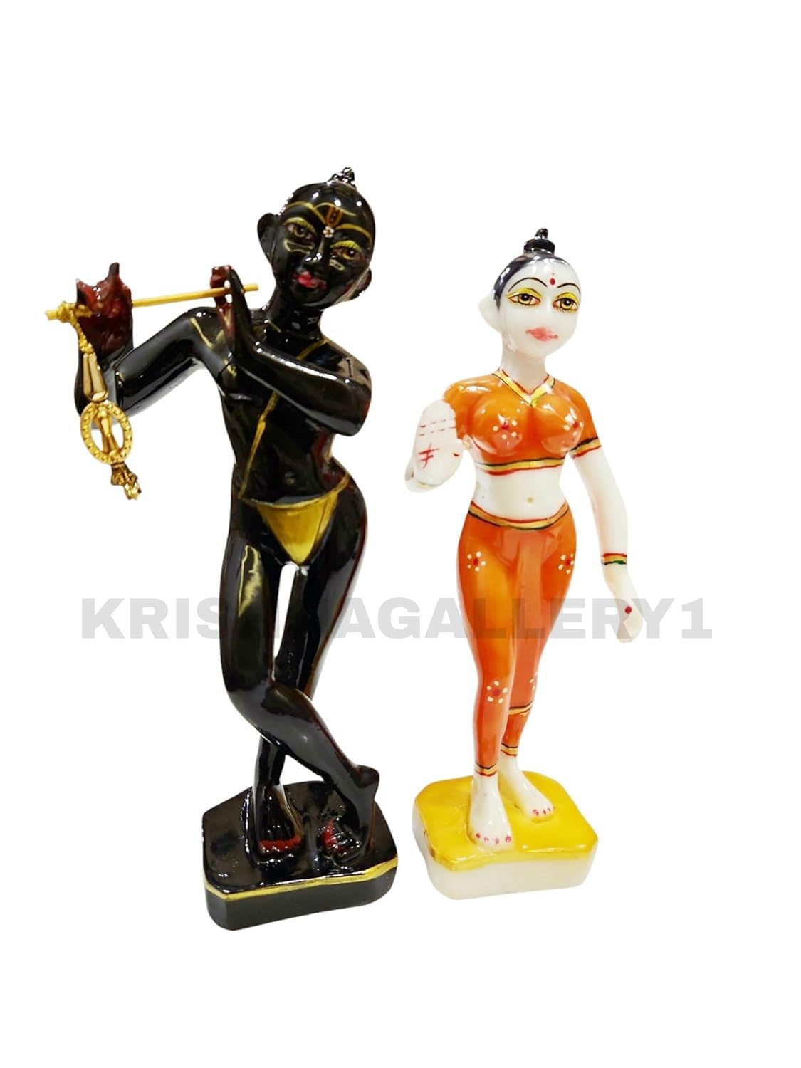 Iskon Radha Krishan Jodi 10 Inch !⭐️⭐️⭐️⭐️⭐️ ( Exellent Customer Reviews )