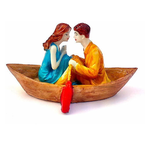 Boat Couple Showpiece For Home