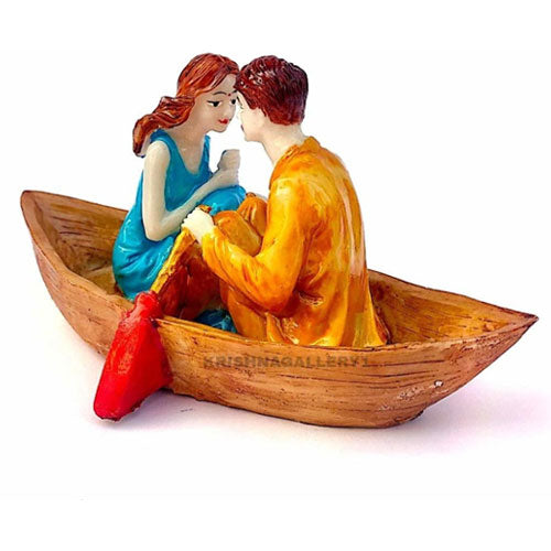 Boat Couple Showpiece For Home