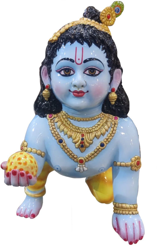 Blue Painting Laddu Gopal Designer