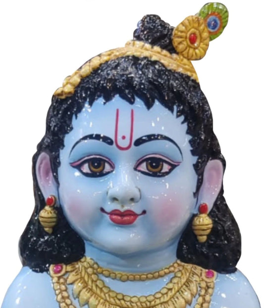 Blue Painting Laddu Gopal Designer