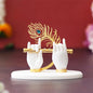 Krishna Morpankhi Beautifull Hand Statue