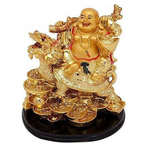 Dragon Laughing Buddha 5 inches