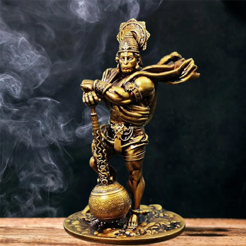 Bahubali Hanuman Murti 4 Inches