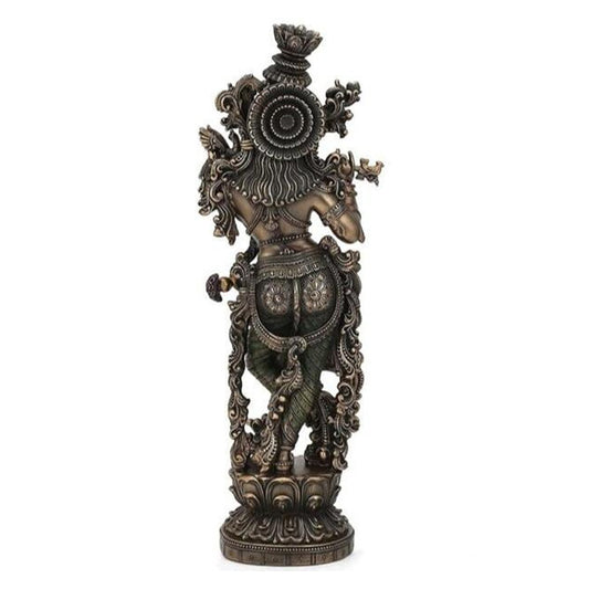 Entique Krishna Statue For Home Temple 12 Inches