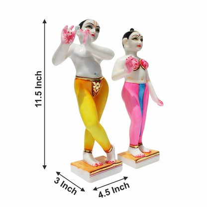 Iskon Radha Krishan Idol 12 Inch ⭐️⭐️⭐️⭐️⭐️ 5 Star Rating Product