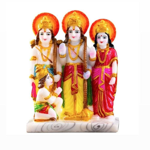 Ram Darbar Statue Marble Home Temple