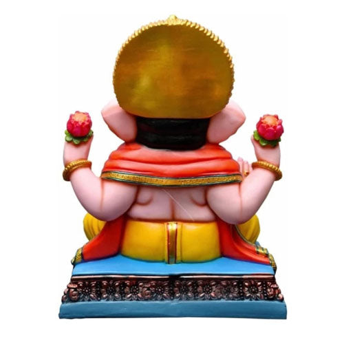 Designer Ganesha Maharaj Murti For Home Temple 6.5 Inch