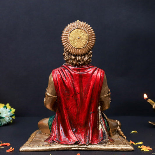 Entique Meditation Hanuman Statue