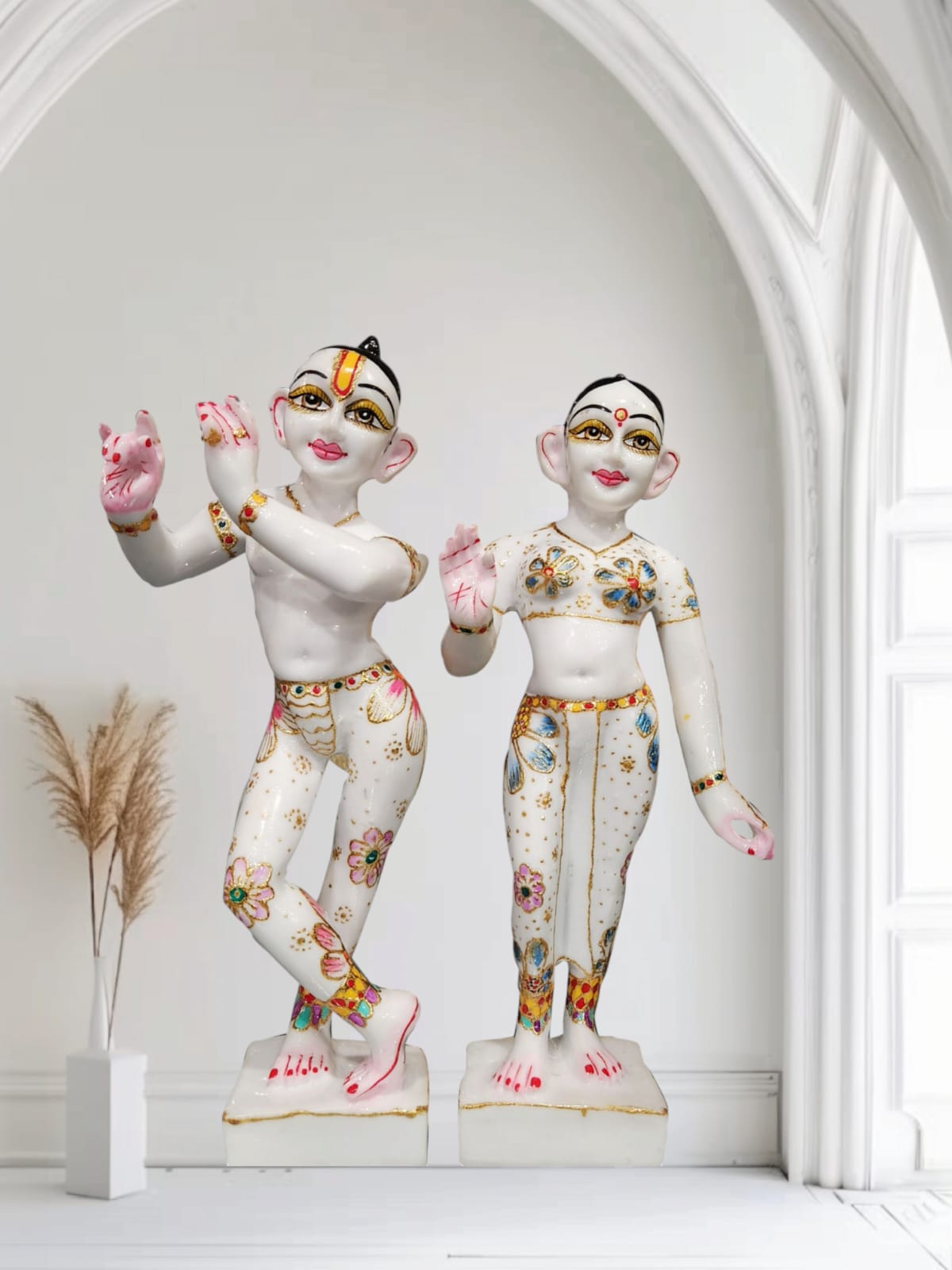 Iskon Radha Krishna Beautiful Pratima 12 inch