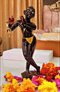 Vrindavan  Bihari ji Pratima 10 Inch !⭐️⭐️⭐️⭐️⭐️ 5 Star Rating ( Exellent Customer Reviews )
